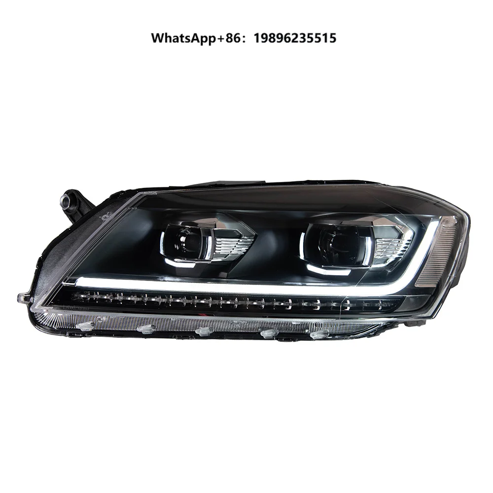 Car Front Lamp for EU Version 2011-2015 Passat B7 Magotan Upgrade B8 High Configure Style Auto LED Headlight Assembly Hot Sales