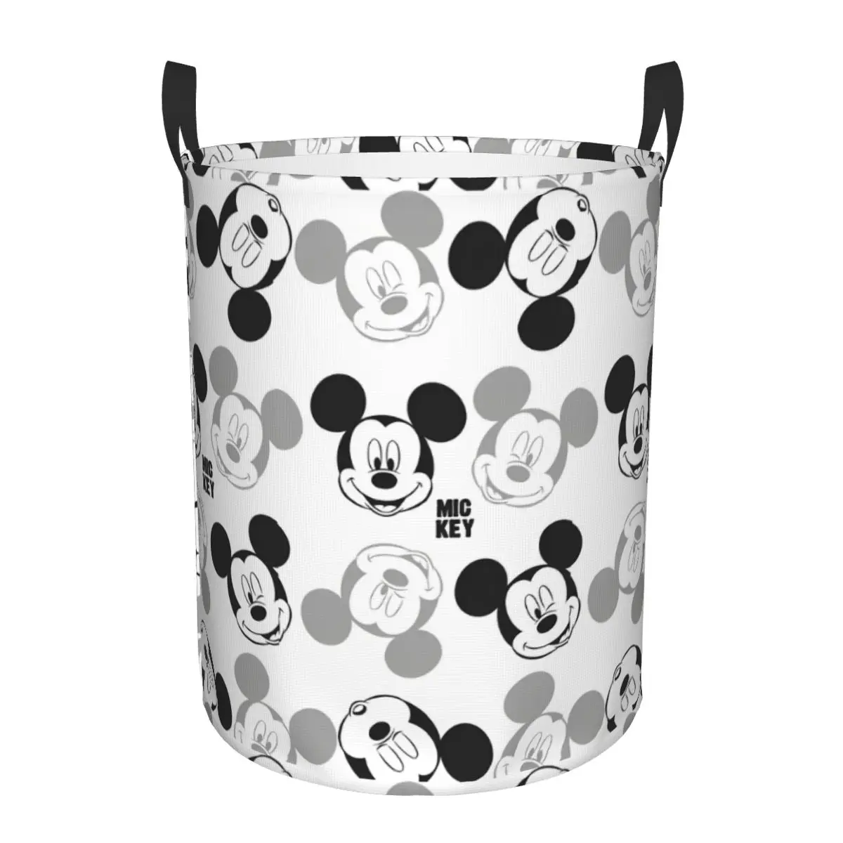 Disney Mickey Mouse Kids Toys Storage Basket for PlayRoom Decor Gift Laundry Hamper Baskets