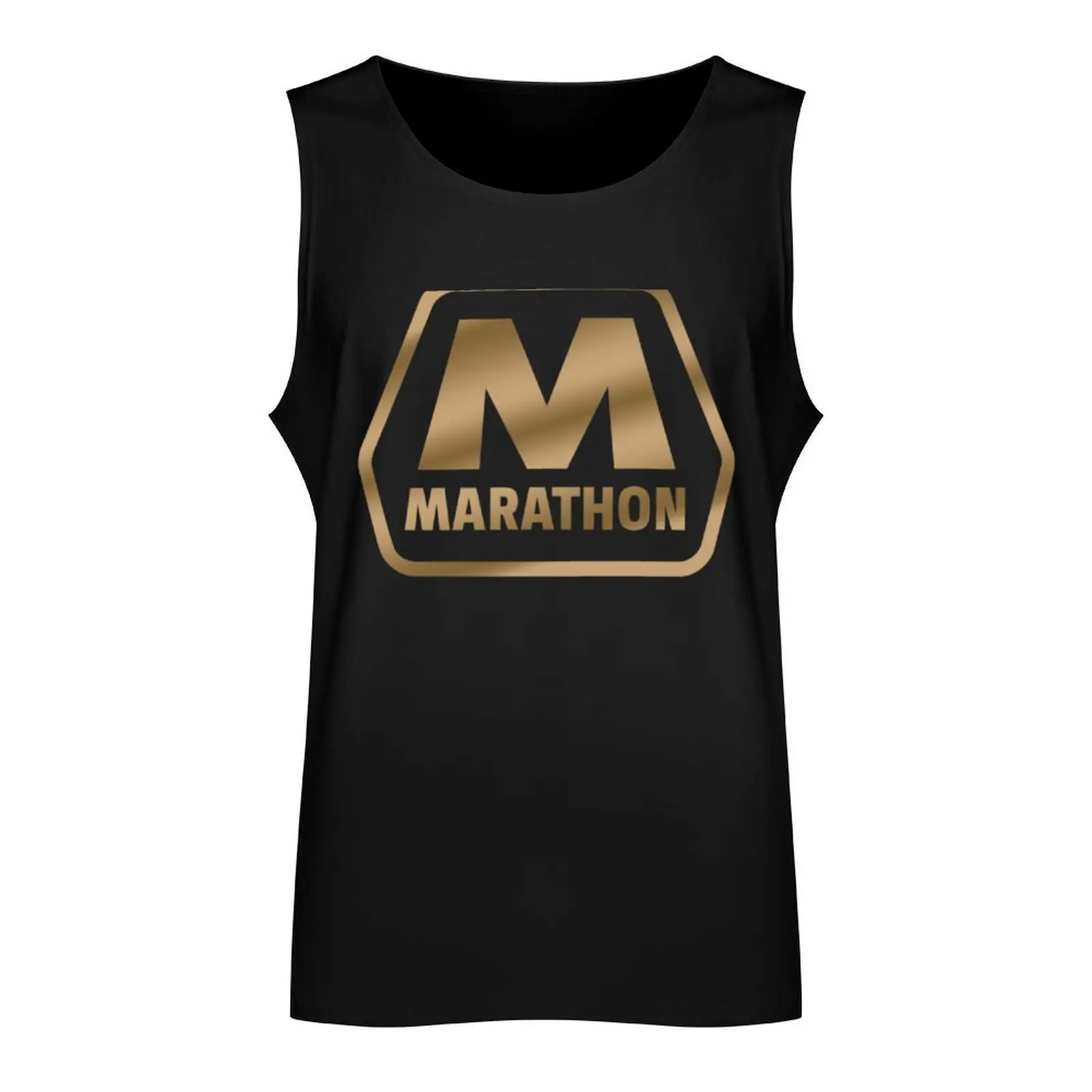 Exquisite Marathon Oil Design Tank Top summer clothes for men Men's summer clothes gym top