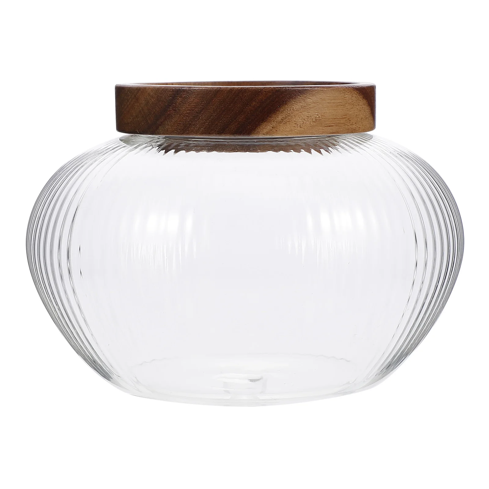 

Lidded Glass Tea Storage Jar Airtight Container for Black Scented Tea Coffee Beans Kitchen Cabinet Pantry Wedding Gift