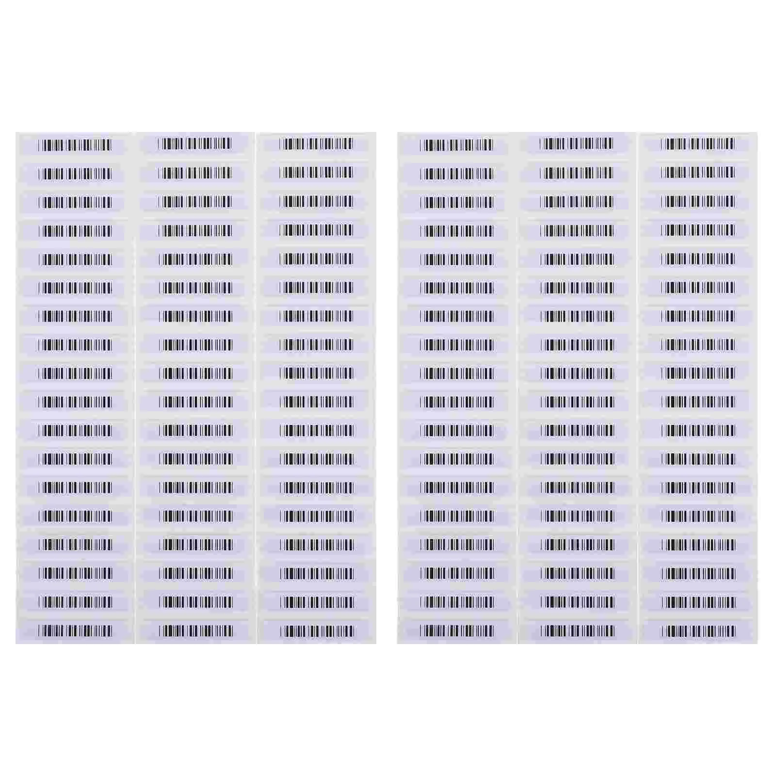 

108 Pcs Acoustomagnetic Anti-theft Label Cosmetics Plastic Labels Goods Supermarket Tag Barcode