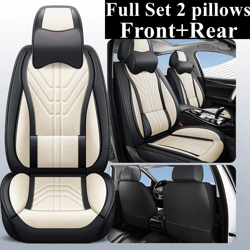 

Front+Rear 5 Seat Full Set Car Seat Covers for Kia Carnival Ceed Cerato K2 K3 K4 K5 Optima Picanto Rio Rio 3 Shuma Soul Sportage