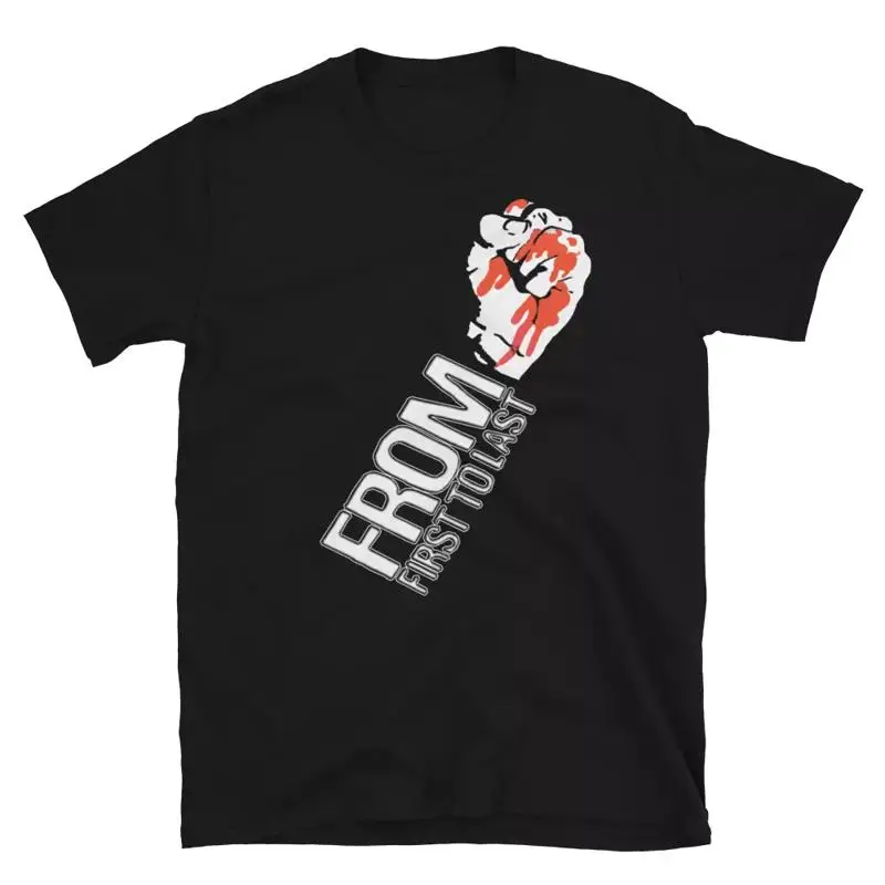 New From First to Last Black Cotton Size S 4XL  T shirt For Fan ES004