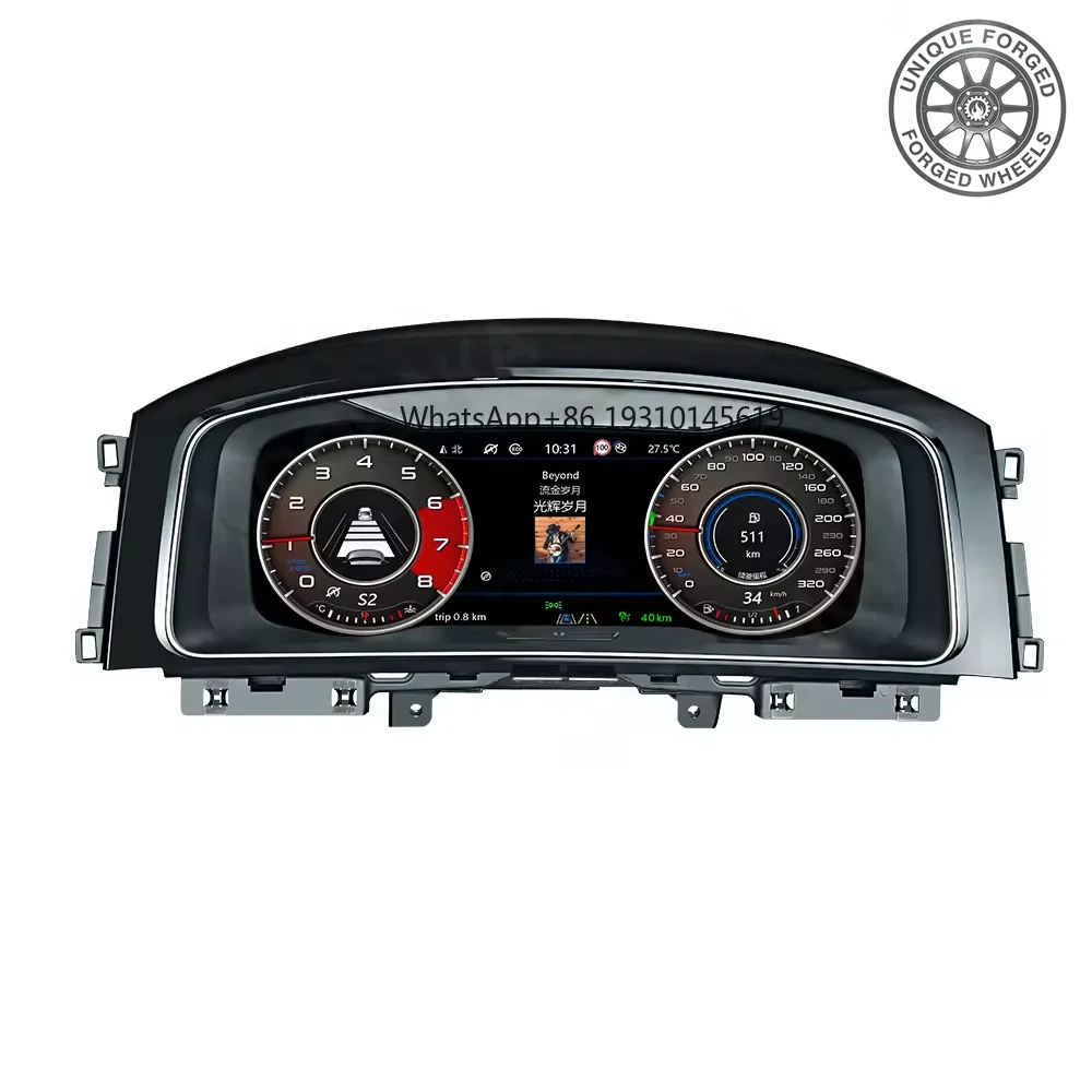 

26style BC RoadNavi LCD Speedometer Car Instrument Cluster for CC Golf 7 GTI MK7 Passat B8 Digital Dashboard Panel