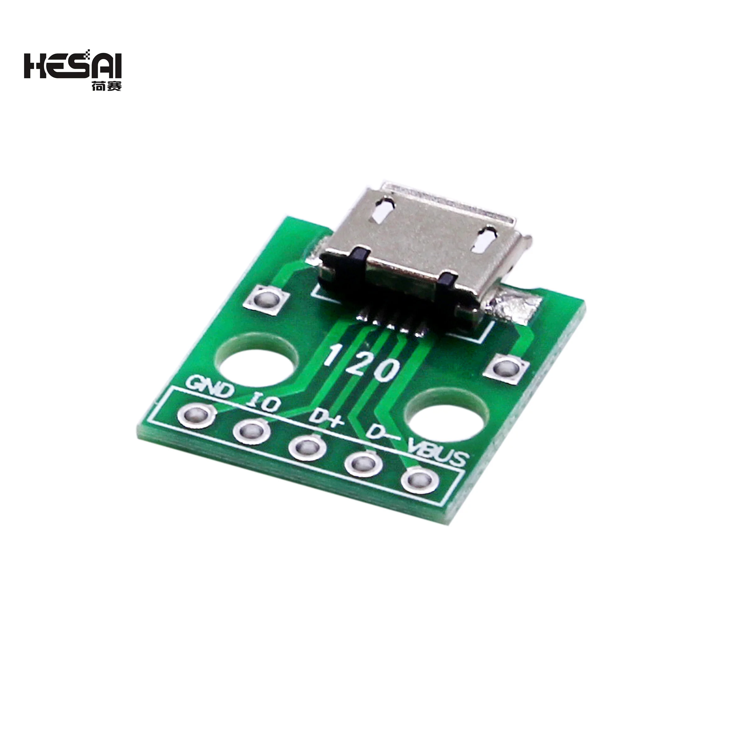 5/10 stücke MICRO USB Zu DIP Adapter 5pin Buchse B Typ PCB Konverter Breadboard USB-01 Schalter Bord SMT mutter Sitz