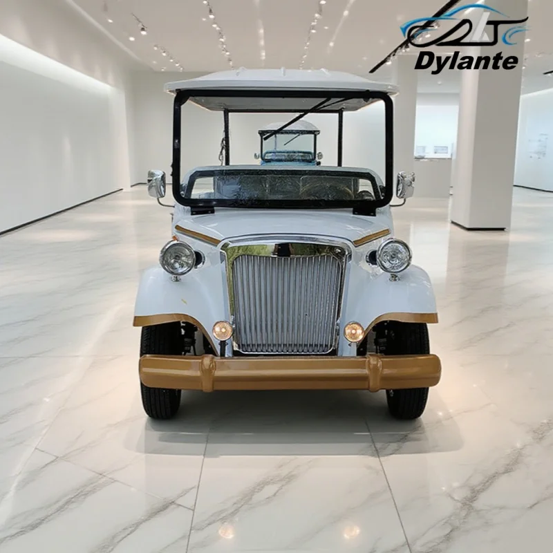 Factory Direct Sales Fast Powerful 72V Electric Antique Classic Cart Outdoor Leisure Electric Classic Multi-Purpose Vehicle