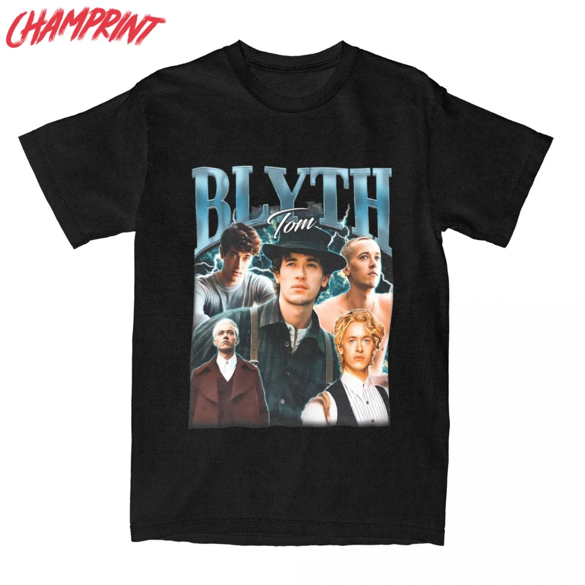 Men's T-Shirts Retro Tom Blyth Novelty 100% Cotton Tee Shirt Short Sleeve Coriolanus Snow T Shirt Round Neck Clothes Plus Size