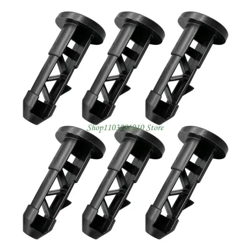 U55D 6Pcs Universal Trash Can Lid Hinge Pin Dustbin Cover Latches Plastic Plugs Dustbin Accessories Tool Easy to Use