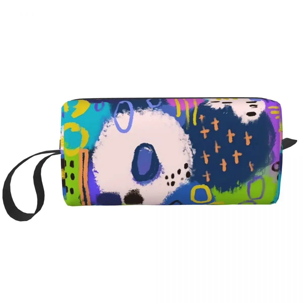 

Disco Lights Makeup Bag Cosmetic Organizer Storage Dopp Kit Toiletry Cosmetic Bag for Women Beauty Travel Pencil Case