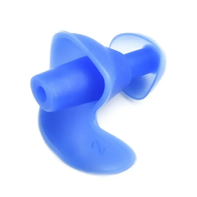 Tampões de ouvido esportes aquáticos acessórios de natação silicone macio portátil à prova de poeira tampões de ouvido com caixa mergulho água à prova dwaterproof água plugue de ouvido