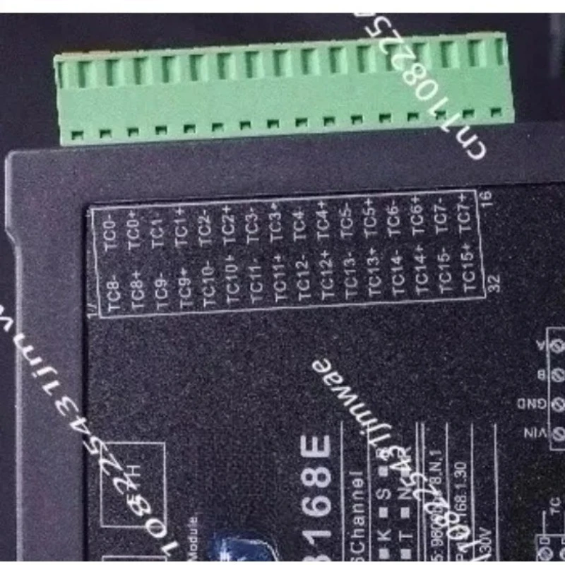 16 Channels K/T/J/B-Type Thermocouple Input RS485 Ethernet Bus Module Modbustcp Intelligent Data Acquisition Card