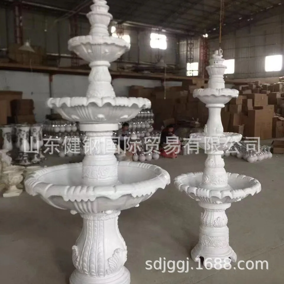 1.85M fiberglass fountain, celebration fountain, wedding fountain, European fountain wedding spring