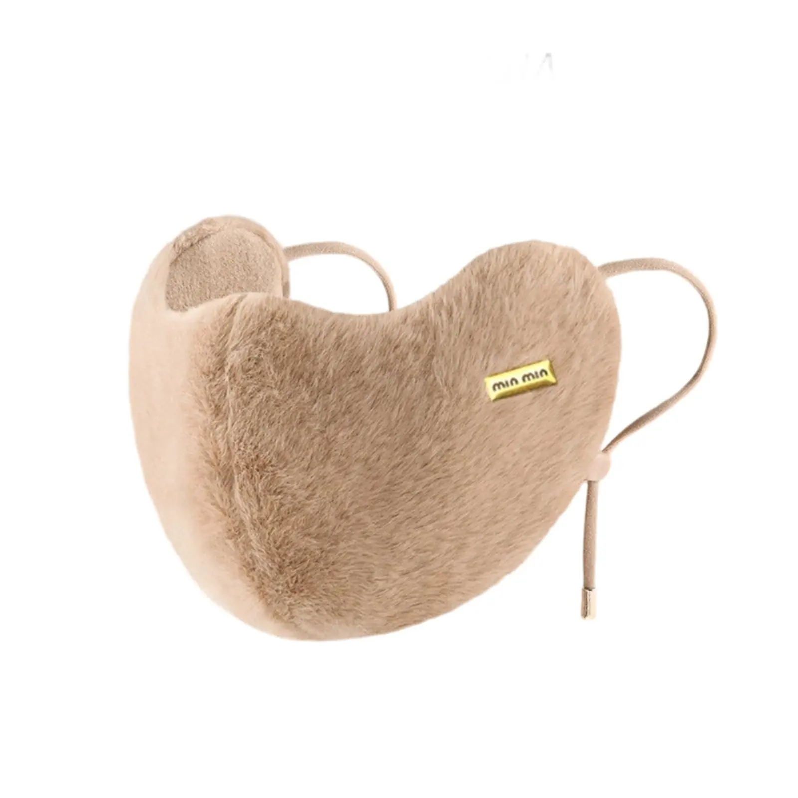 

Winter Faux Fur Thickened Warm Face Cover, Windproof Cold-Resistant, Outdoor Cycling Skiing, Stylish Ear-Hanging Design