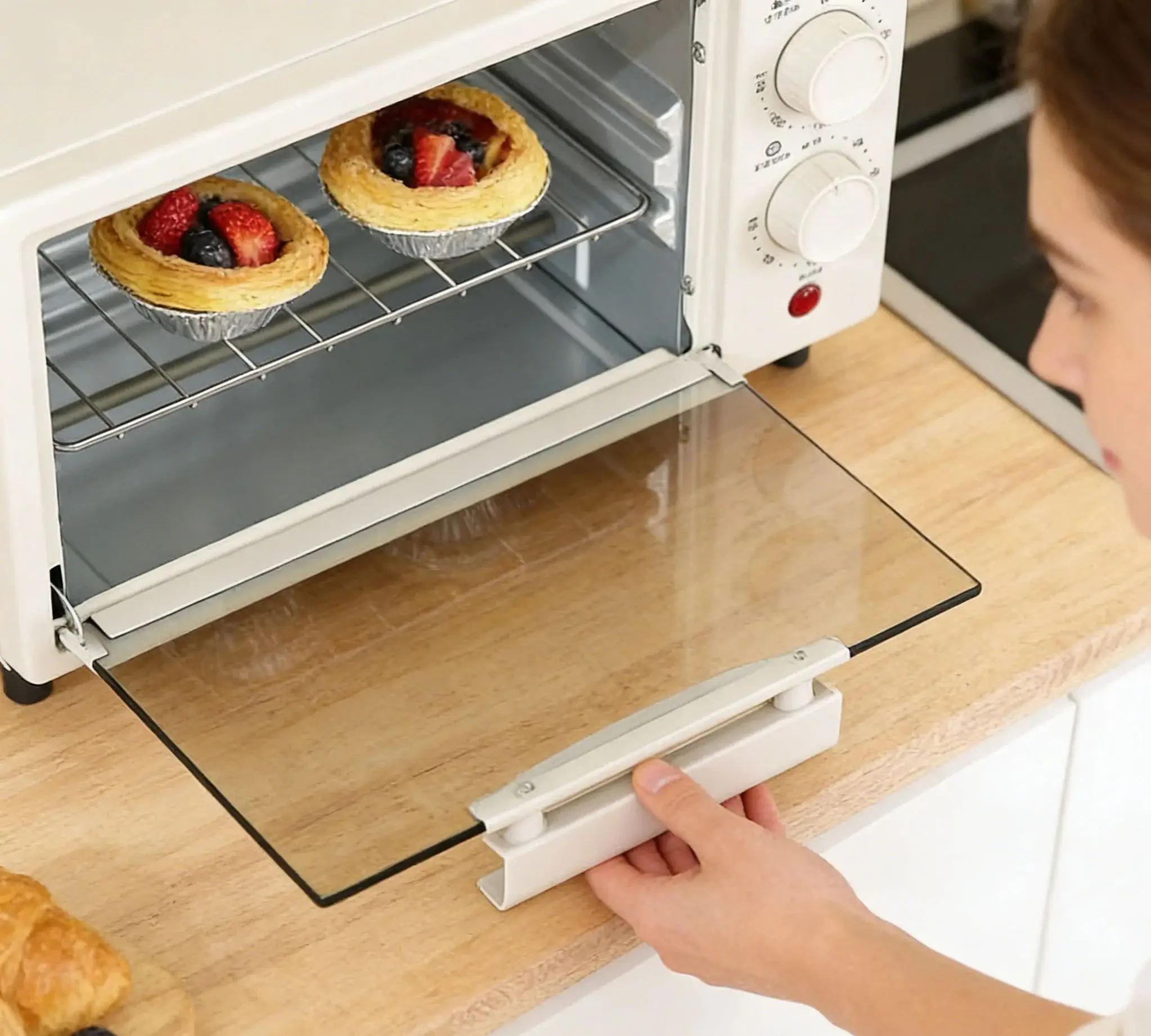 Galianz Microwave Oven 3-in-1 Small Home Microcomputer Flat Panel Microwave Oven