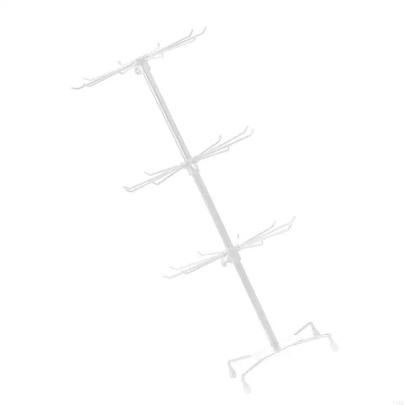 

Компактная вращающаяся подставка, отображающая держатель для шарфов, шляп, подставку для ювелирных изделий