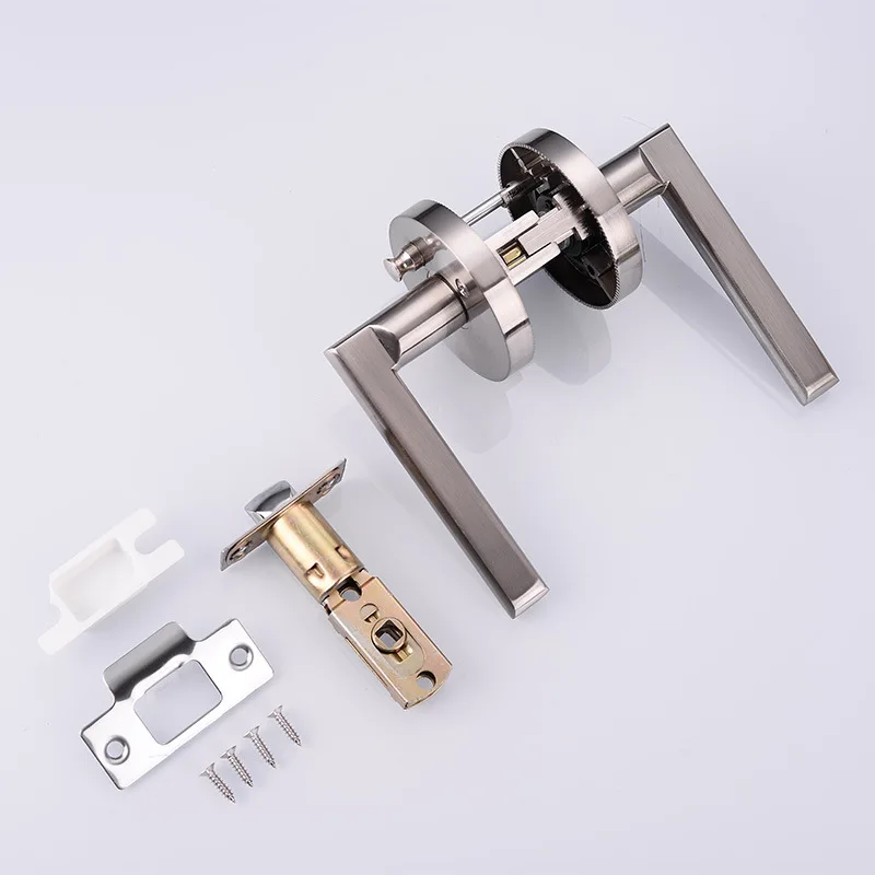 

Дверная ручка из нержавеющей стали для ванной комнаты, деревянная дверная ручка для сарая, раздвижные двери, немая ручка, товары для домашней фурнитуры