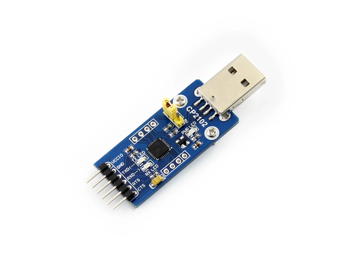 Picture 6: Waveshare CP2102 USB To UART Module, Single-Chip USB to UART Data Transfer, Supports Mac, Linux, Android, WinCE, Windows 10/11