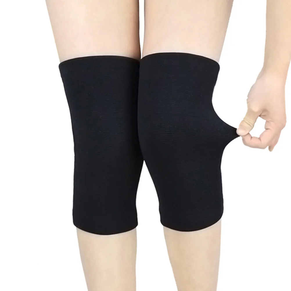 

1 Pair Elastic Knee Sleeve Breathable Reusable Support For Running Jogging Cycling Warm Joint Protector Small Brace Anti-Cold
