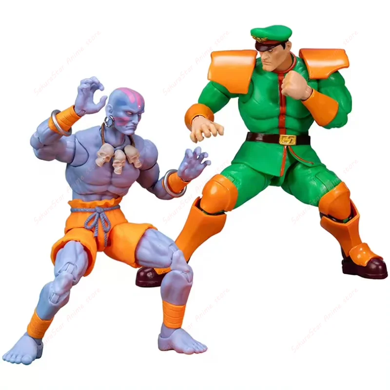 【En stock】Jada Street Fighter 2 1/12 SDCC Exclusive Dhalsim Vega Flying Dragon Ken Figura de acción articulada modelo coleccionable
