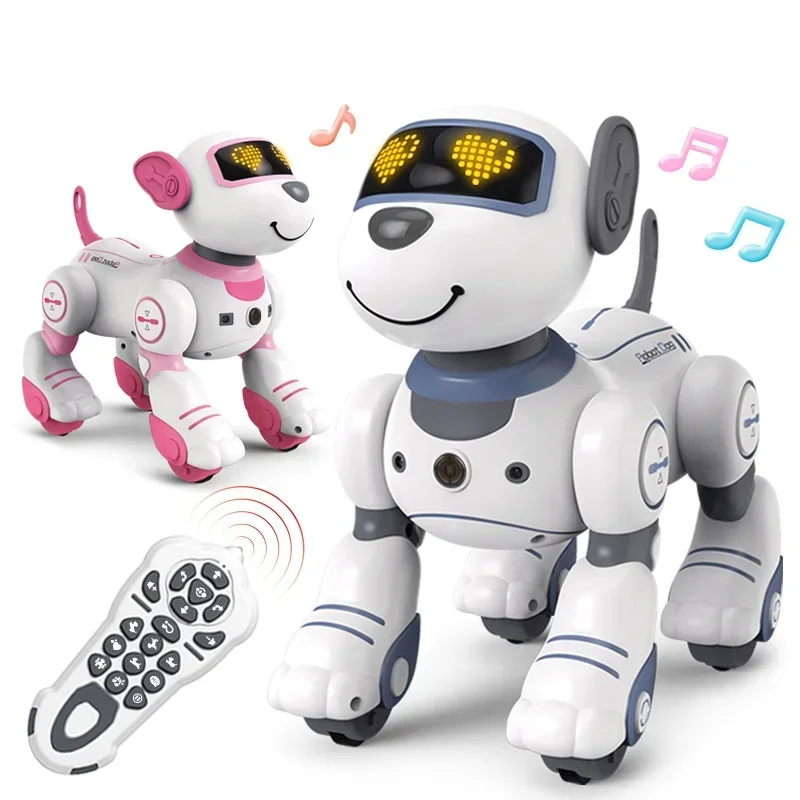 Robot Dog Remote Control Stunt Walking Dancing Electric Pet DogRemote Control Magic Pet Dog Toy Intelligent Touch