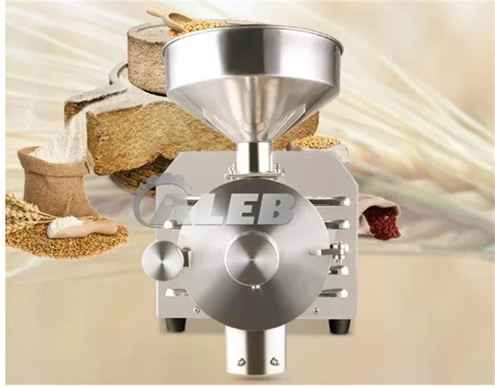 Sale Commercial Electric Buckwheat Dry Corn Rice Spice Malt Maize Flour Wheat Grain Barley Sorghum Grinder Mill Miller Machine