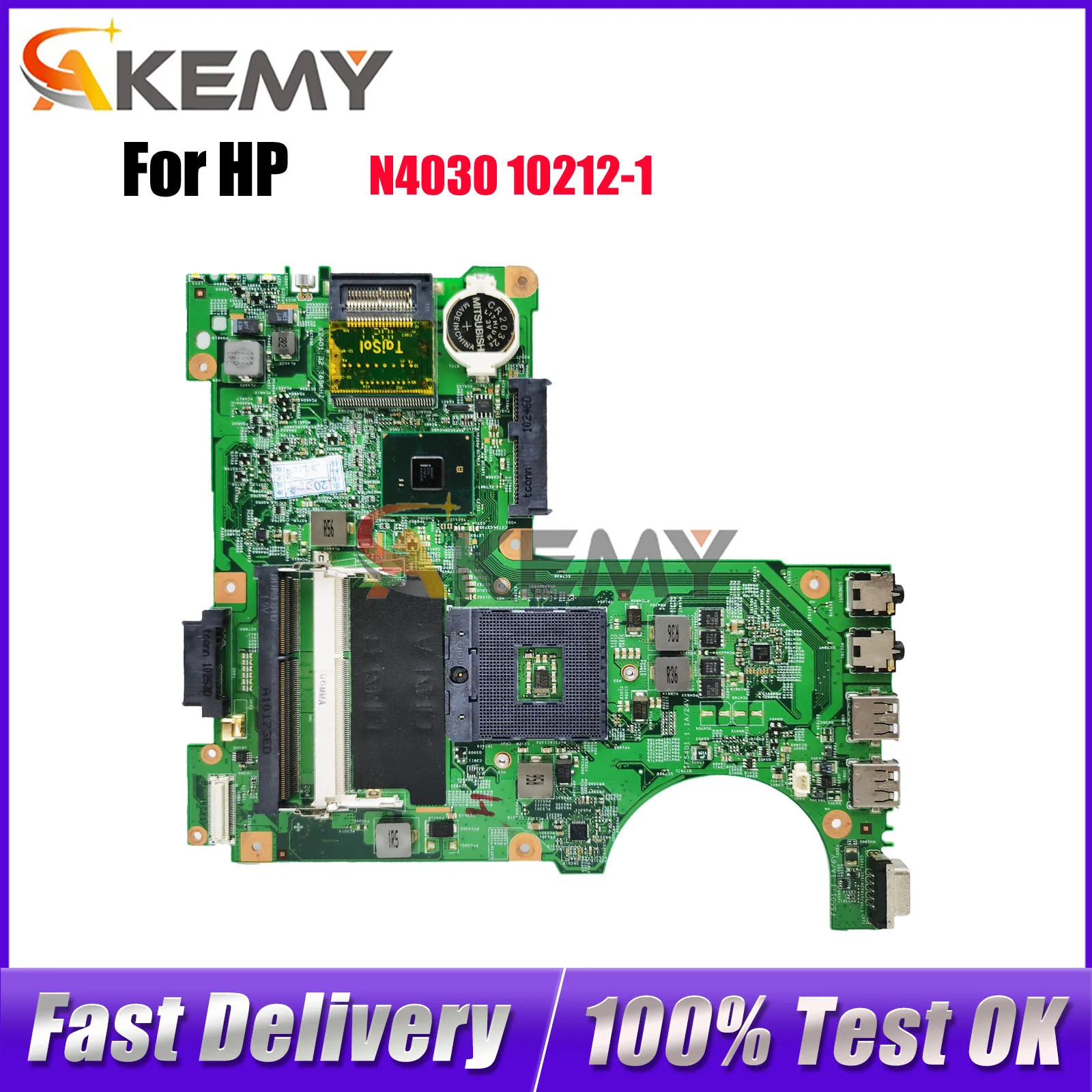 

For DELL Inspiron N4030 Laptop Motherboard 10212-1 CN-0R2XK8 With HM57 DDR3 48.4EK19.011 100% Fully Tested