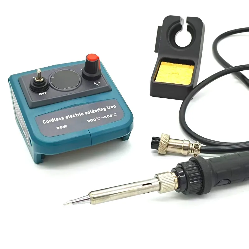 Portable Electric Quick-heat Soldering Iron Quick Heating for Home Appliance Repairs for Makita/Milwaukee/Bosch 18V Batteries