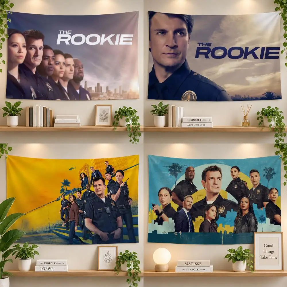 Television The Rookie Police Drama Flags Personalized Banner Flag Room Dorm Camping Picnic Garage Bar Outdoor Wall Decor