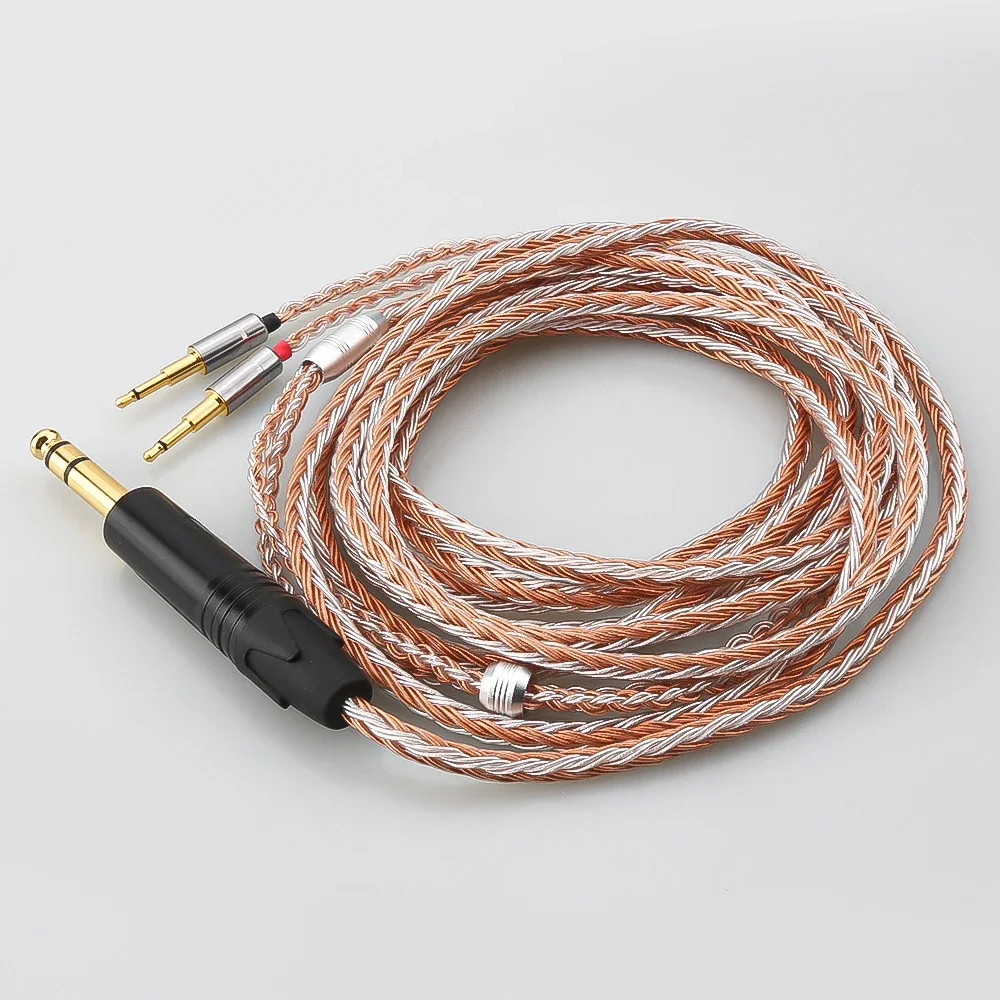 16 Core 4pin XLR/2.5/3.5 มม./4.4 มม.Balance หูฟังสําหรับ 2x2.5 มม.HIFIMAN HE1000 HE400S HE560 Oppo PM-1 PM-2 หูฟังสายอัพเกรด