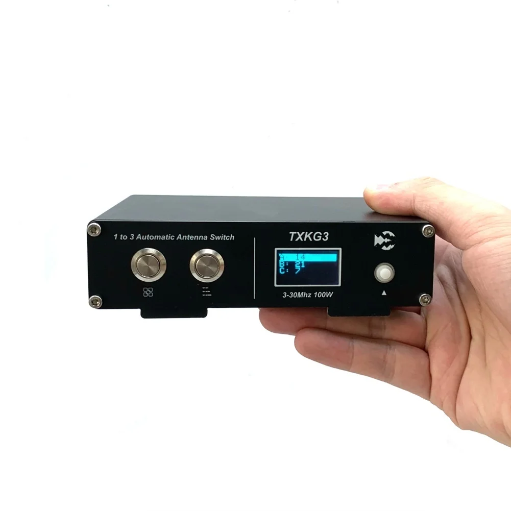 M-type Connector Switch Automatic Antenna Switcher DC 9-15V Power Input 3MHz To 30MHz Range Automatic Antenna Switch