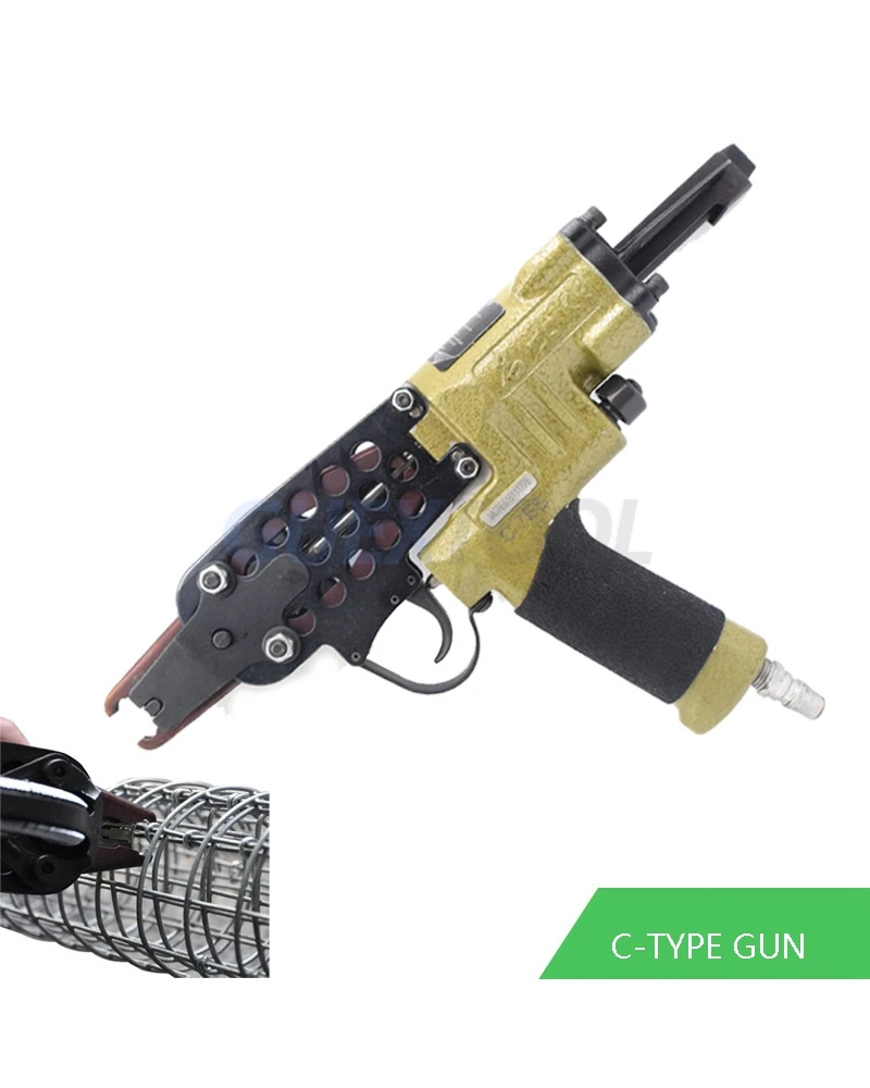Pneumático C-tipo Nail Gun Suit, Gaiola De Pesca, Rockery, Gaiola De Frango, Assento De Carro, Colchão, Sofá, SC7C, SC7E