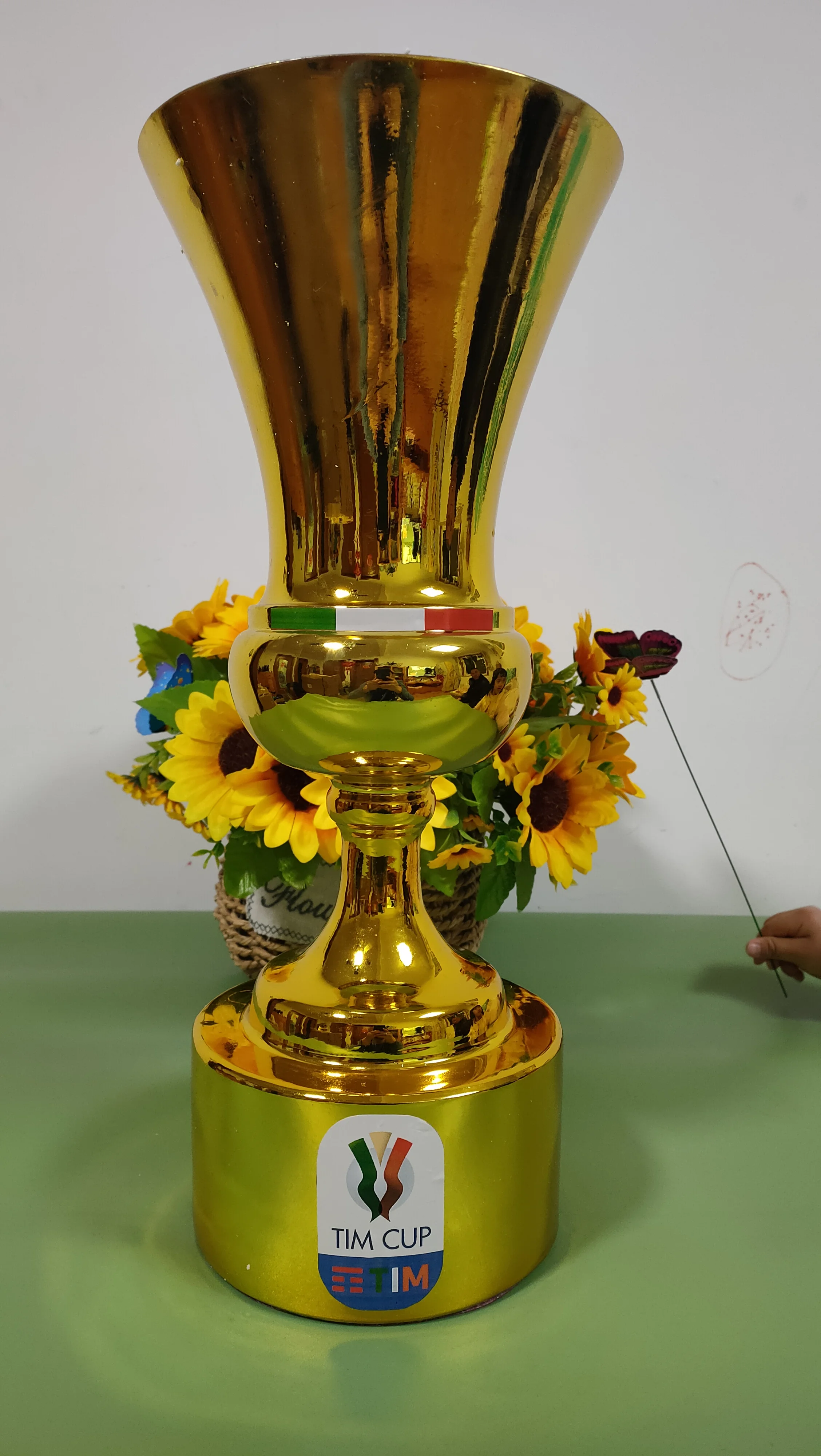 

The Coppa Italia Trophy Cup 44 CM Height The Champions Trophy Cup Fan's Souvenir