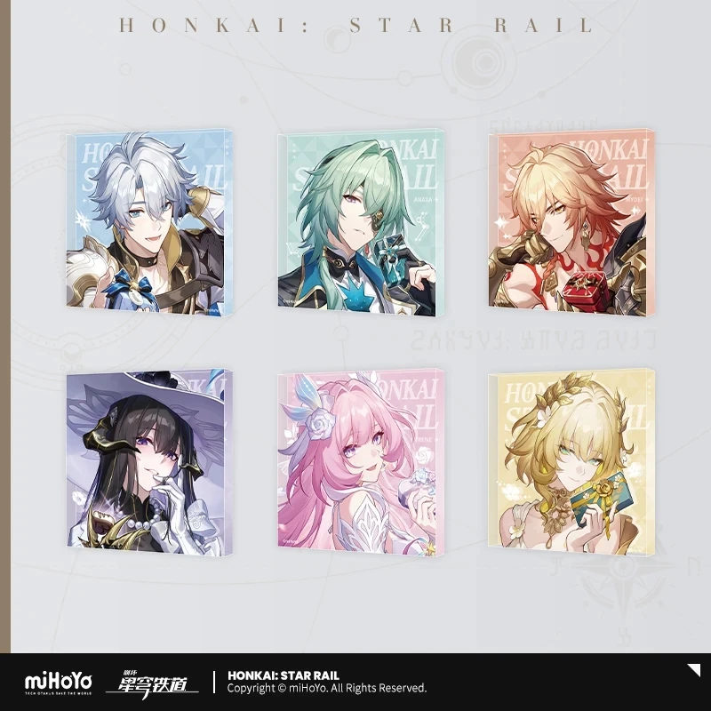 Official miHoYo Honkai: StarRail Licensed Anime & Game Character Merchandise, Acrylic Figurines, Decorations, Gifts 5
