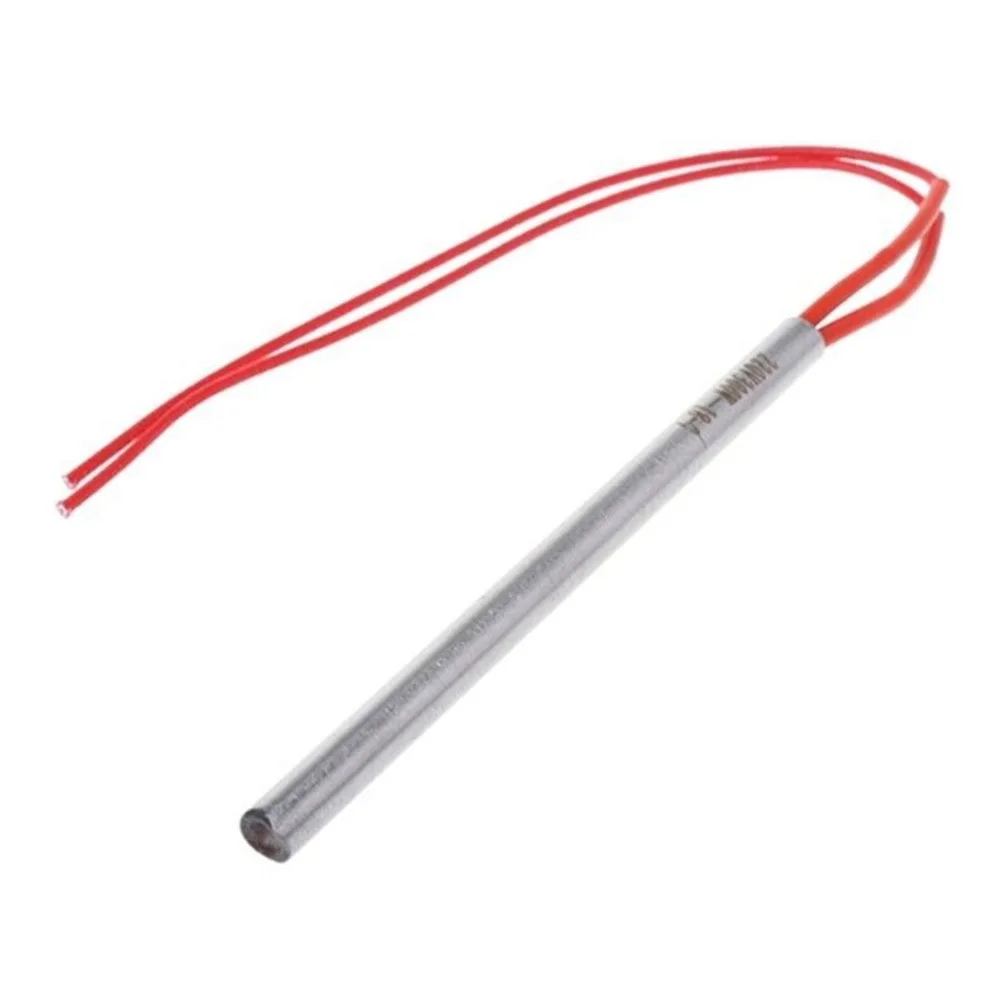 Stainless Steel Heat Rod Single Head Heating Tube 220V 100-300W Explosion-proof Fast Heating For Wood Pellet Grills Hardware