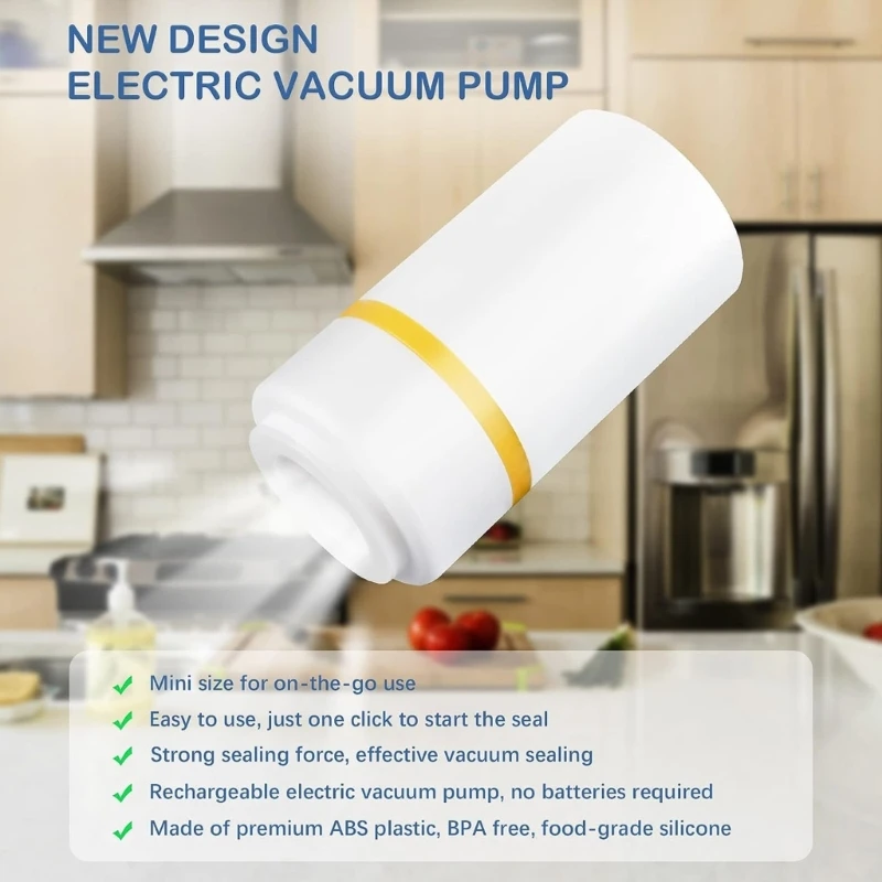 CPDD Canning Jar Máy hút chân không Dụng cụ niêm phong Jar Phụ kiện niêm phong chân không Chất liệu nhựa Jar Niêm phong để bảo