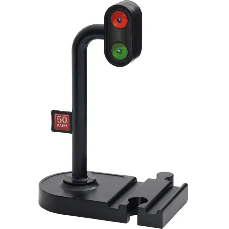 1Pcs Traffic Signal Model Road For Kids Simulation Traffic Light Toy Train Scene Decoration DIY Accessories