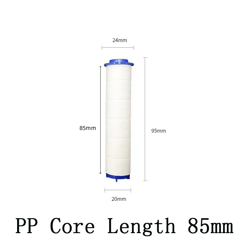 Substituição PP Filtro de Algodão, Purificação de Água Acessórios do Banheiro, Universal, 2 Pcs, 5 Pcs, 10Pcs