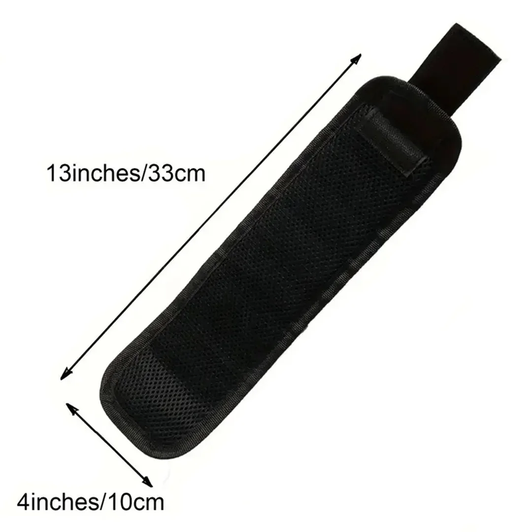 Magnetic Wristband for Holding Screws,Nails，Drilling Bits,Wrist Tool Holder Belts with Strong Magnets,Cool Gadgets DIY - view 5