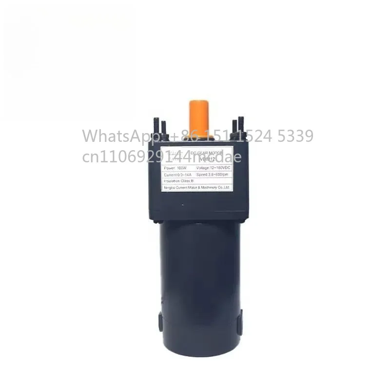 2026 new  12VDC, 24VDC, 90VDC, 180VDC have 1:3 to 1:500 speed ratio 12V DC geared motors, which can run in reverse