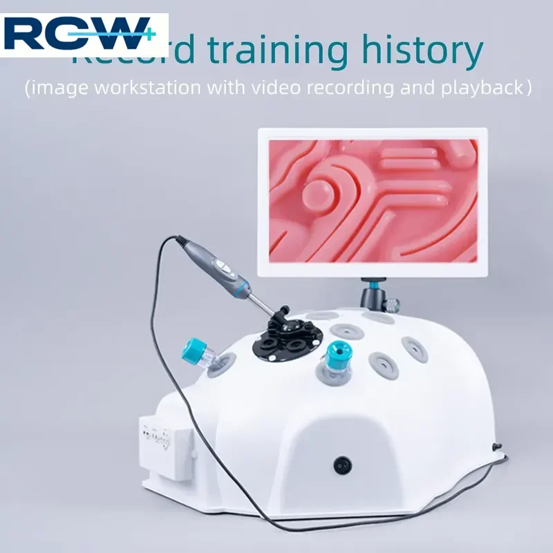 RCW All-in-One Surgery Trainer System with Monitor & 1080P HD Camera Video Recording Endotrainer