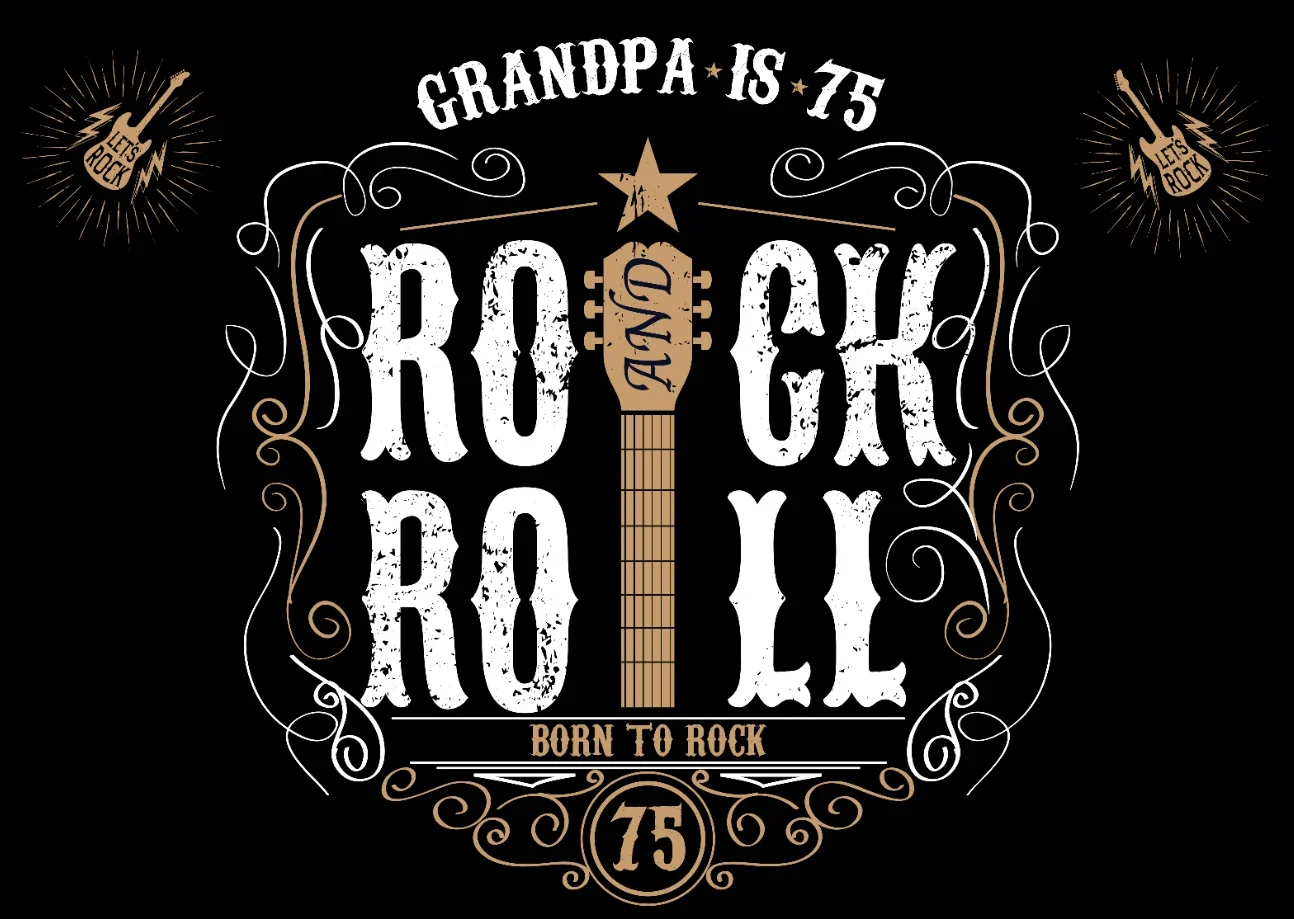 7x5ft Back to Rock Roll Born Music Guitar 50s Club Disco Custom Washable Wrinkle Free Photo Background Backdrop Polyester Fabric