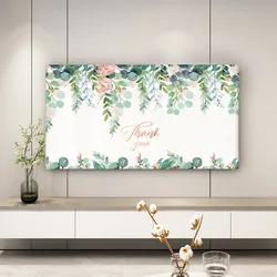 2025 TV Cover Printing Elastic Force Television Hood TV Dust Cover Cloth 32-75 Inch Fashion Simple and Modern Style