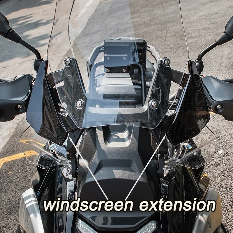 Motorcycle Side WindScreen For BMW R1300GS  R 1300 GS 2024 Extension Air Deflector Kit Touring Moto Pour Windshield Accessories