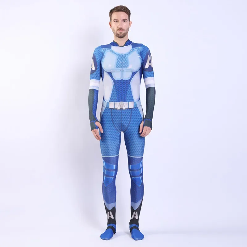 The Boys Cosplay Costume 3D Spandex Zentai Suit Adult Kid The Seven Homelander A-Train The Deep Starlight Bodysuit Costume