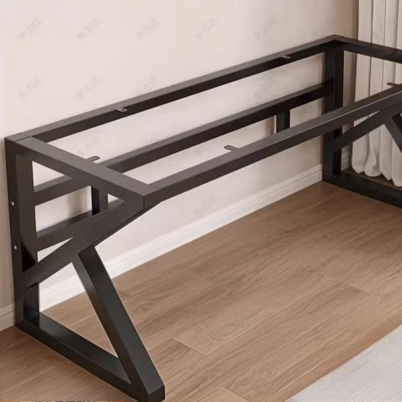 

Heavy-Duty Iron Desk Legs Frame Industrial Metal Table Base Office Conference Desk Support Stand Workstation Furniture Legs