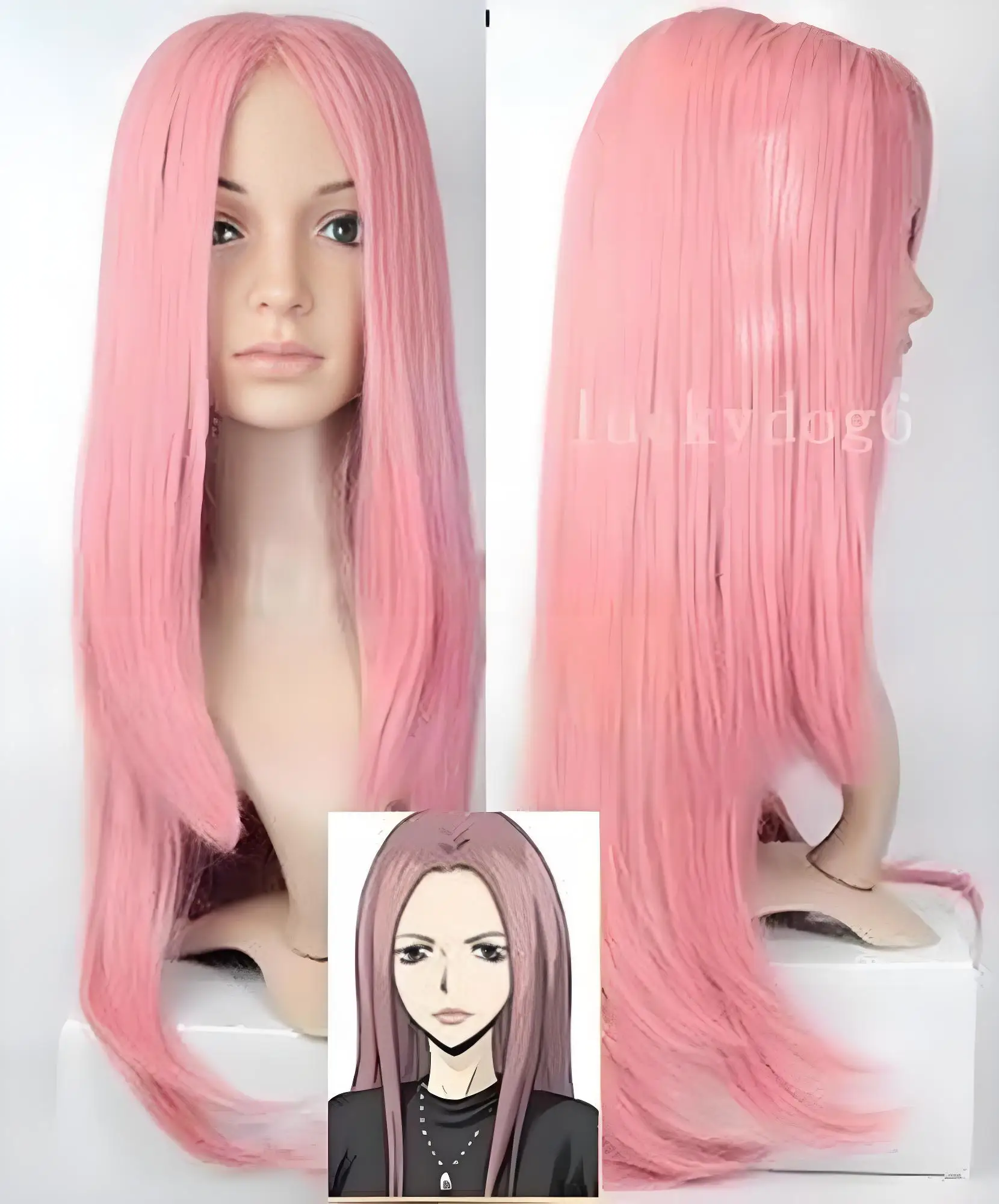 

Heat Resistant fiber Cosplay Wig for Mika Underground Idol