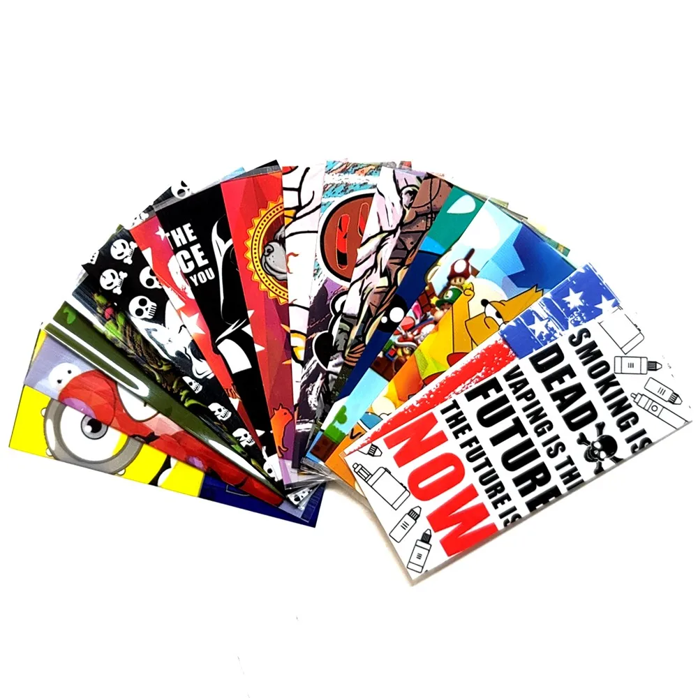 5 Pieces/Lot Battery Wrapper Sticker For 18650 21700 Battery Wrap 18650 Shrink Insulator PVC Protected Cover Skin Decoration Set