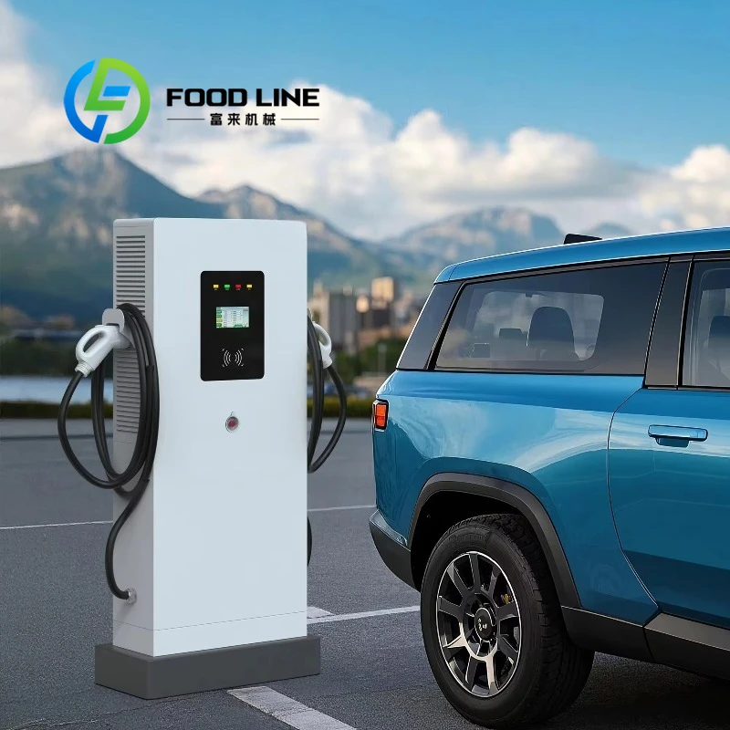 Customized Floor-mounted 120KW DC Fast EV Charging Station IP65 Protection High Efficiency