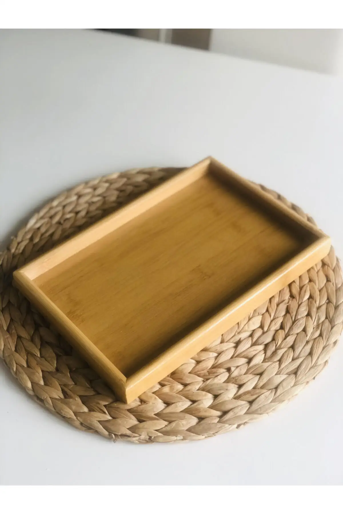 Bamboo 2 person serving tray 28x19cm luxury 2022 tray Tea tray Tea tray