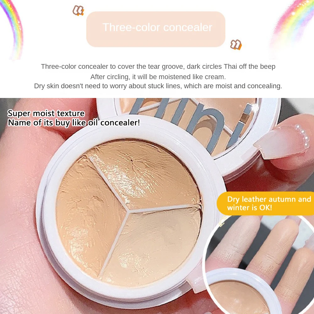 Palette de Correcteur de Contour du Visage, Maquillage Hydratant et Naturel, Anti-Cicatrices d'Acné, Imperméable, Contrôle de l'Huile